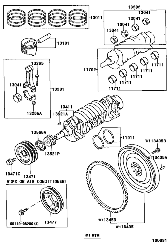 Crankshaft & Piston