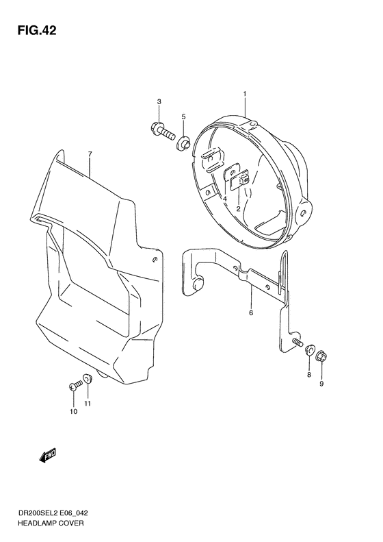Headlamp cover