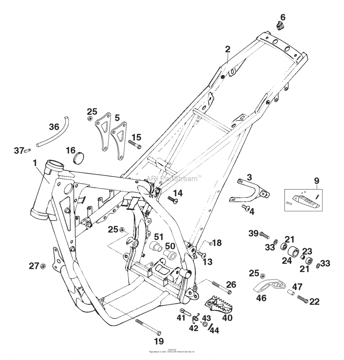 Frame, Sub Frame