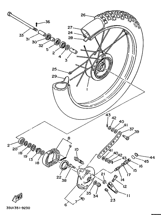 Front wheel