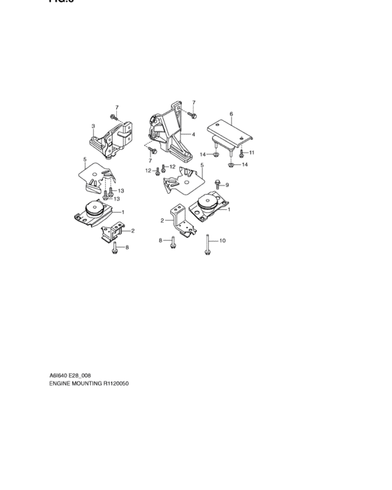 Engine mounting