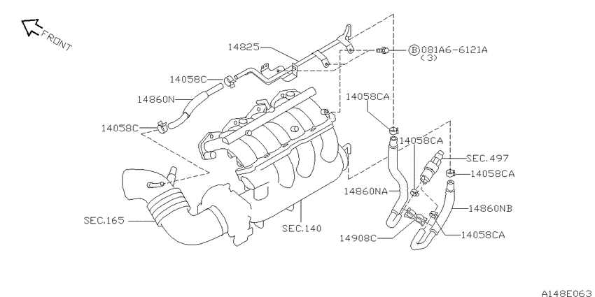 Secondary air system