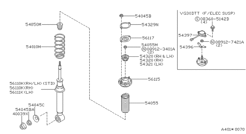 Front suspension