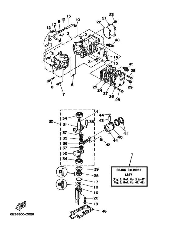 Cylinder & crankcase