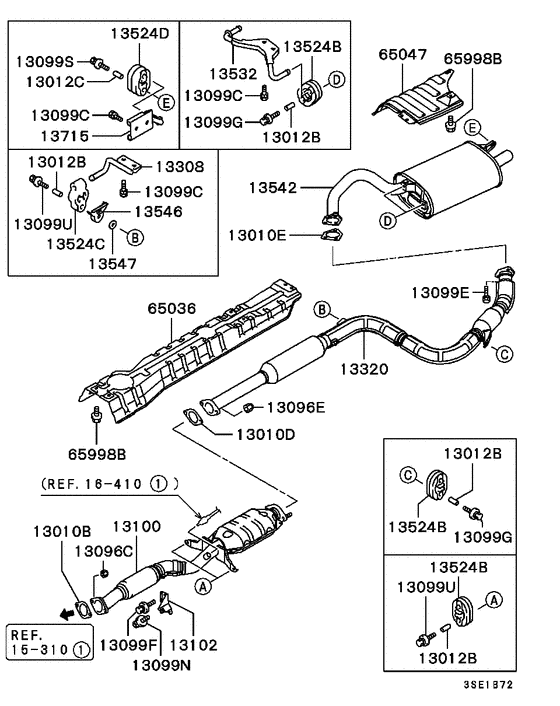 Exhaust pipe & muffler