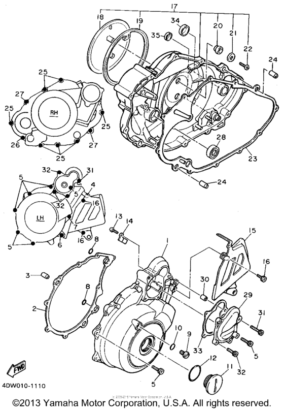 Crankcase cover