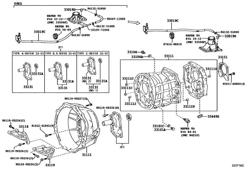 Clutch Housing & Transmission Case (Mtm)