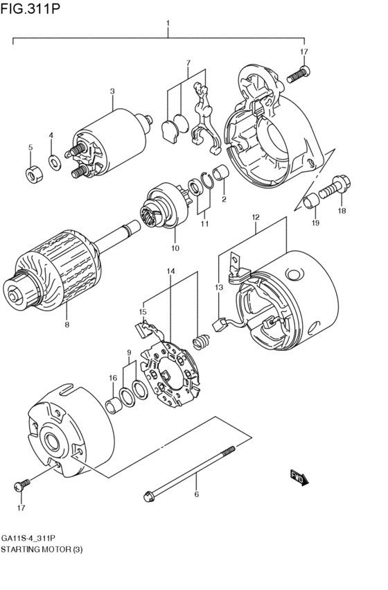 starting motor