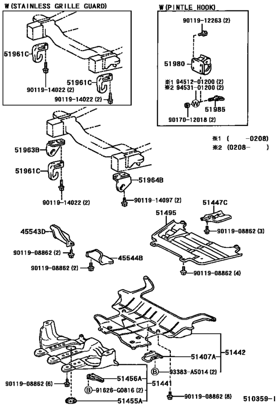 Suspension Crossmember & Under Cover