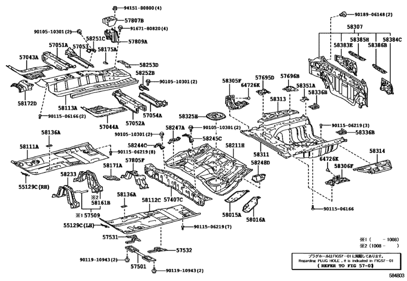 Floor Pan & Lower Back Panel