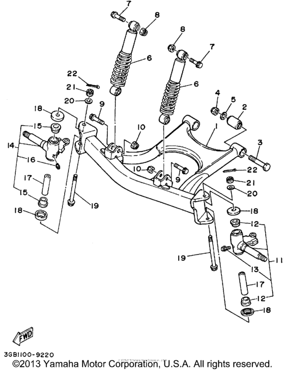 Front suspension - wheel