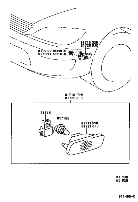 Front Marker Lamp