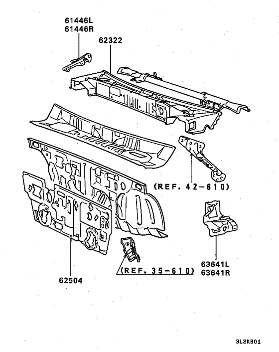 Front deck & insulator