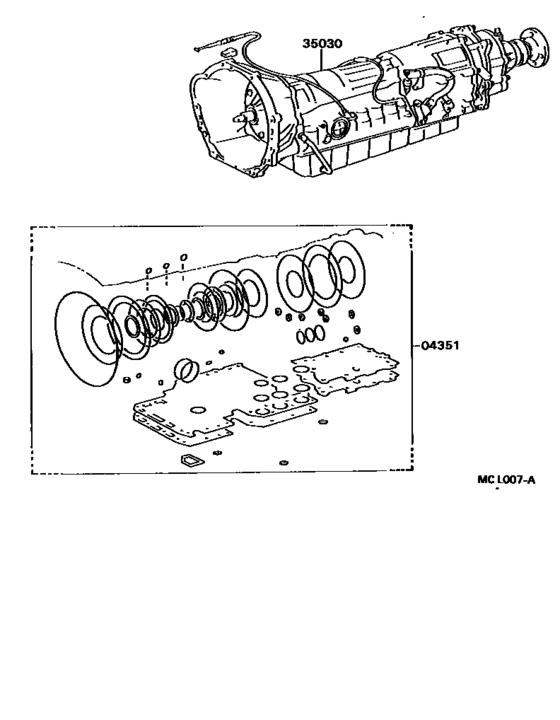 Transaxle Or Transmission Assy & Gasket Kit (Atm)