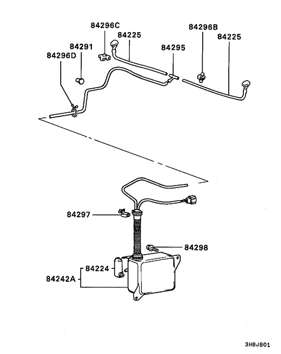 Windshield wiper & washer