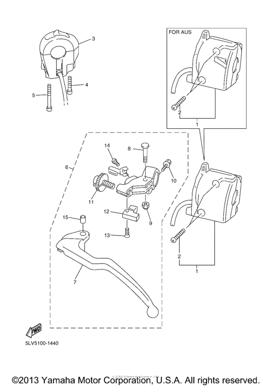 Handle switch & lever