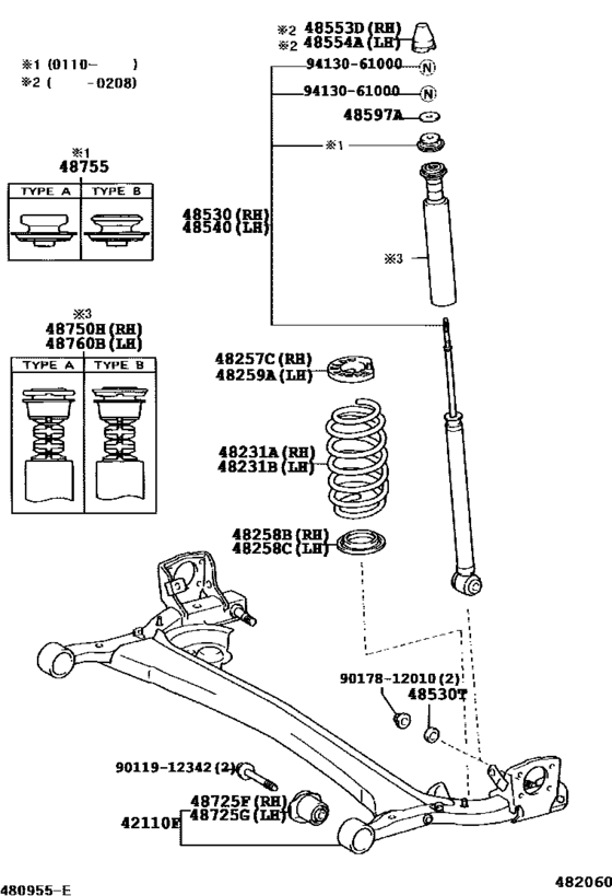 Rear Spring & Shock Absorber