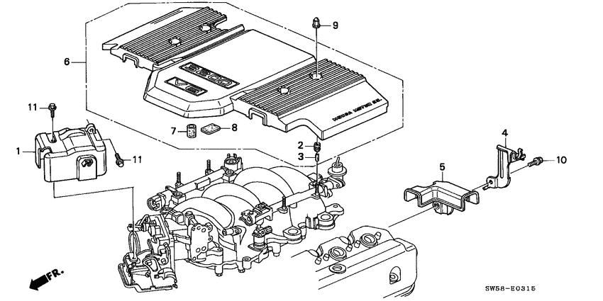 Engine harness cover