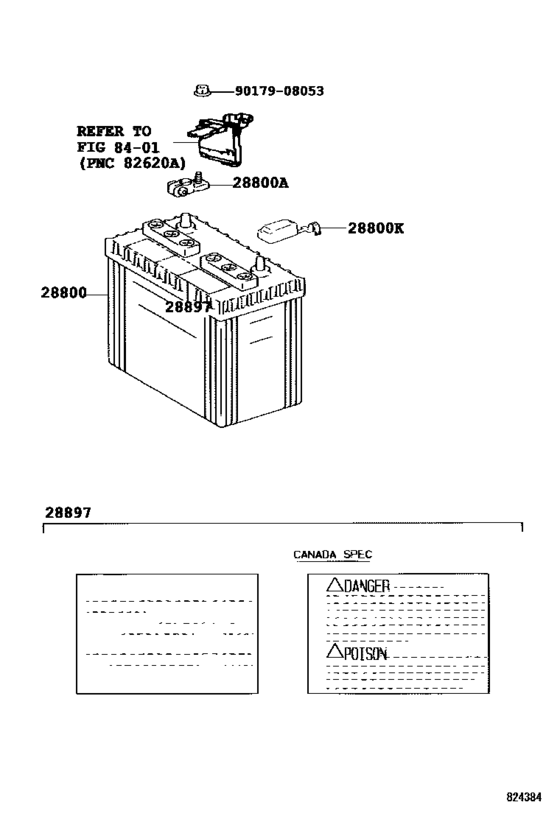 Battery & Battery Cable
