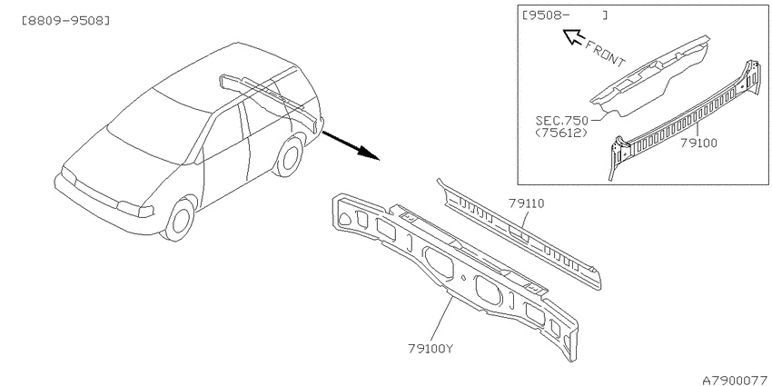 Rear panel & fitting