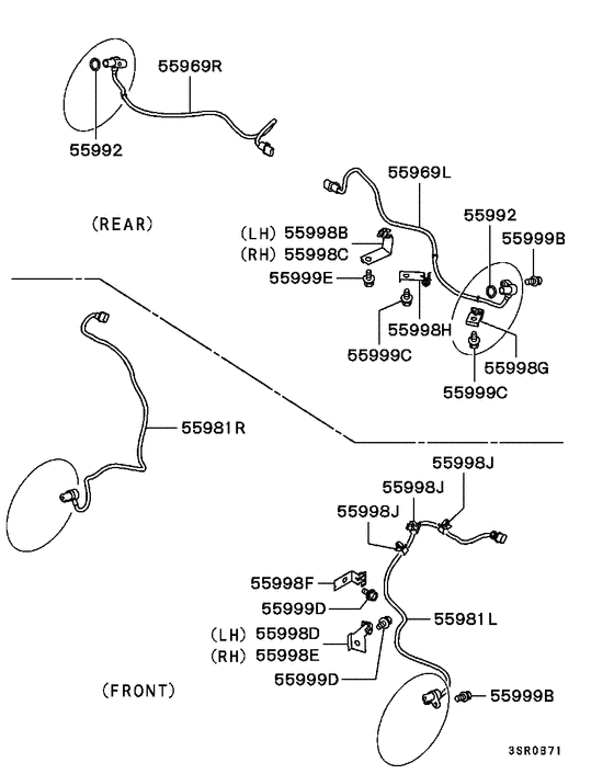 Anti-skid brake sensor