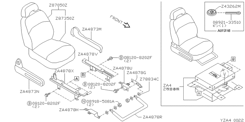 turning Сидение