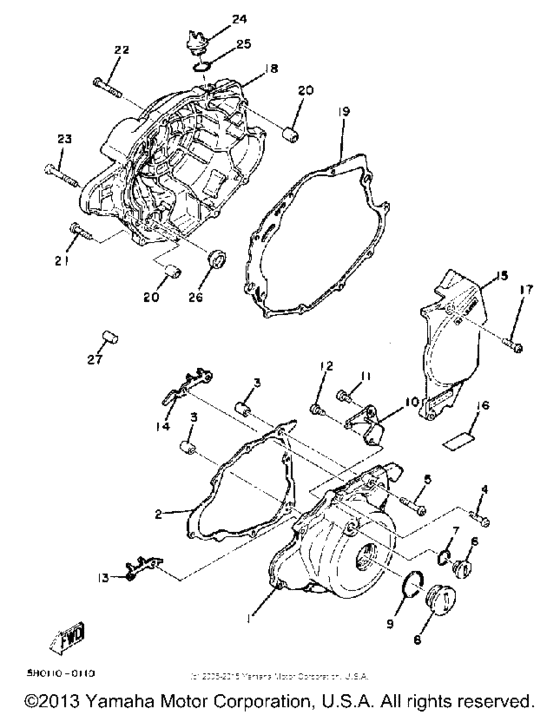 Crankcase cover