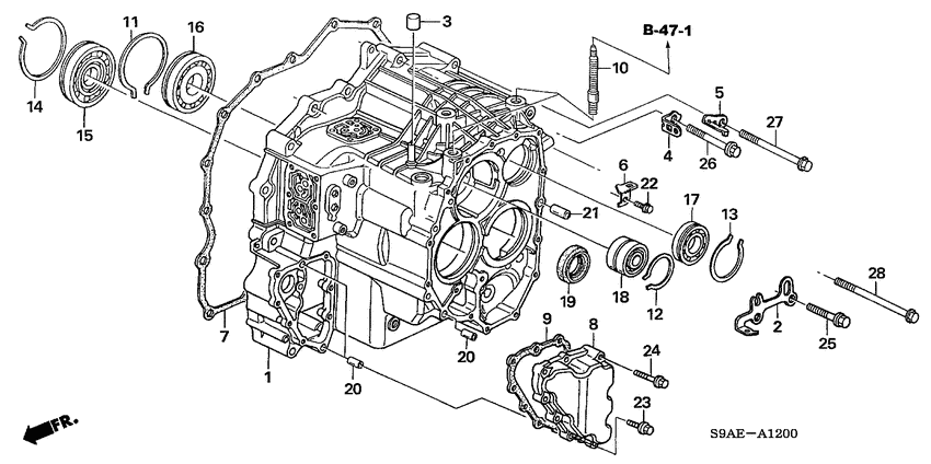 Transmission case