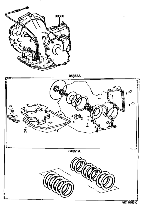 Transaxle Or Transmission Assy & Gasket Kit (Atm)