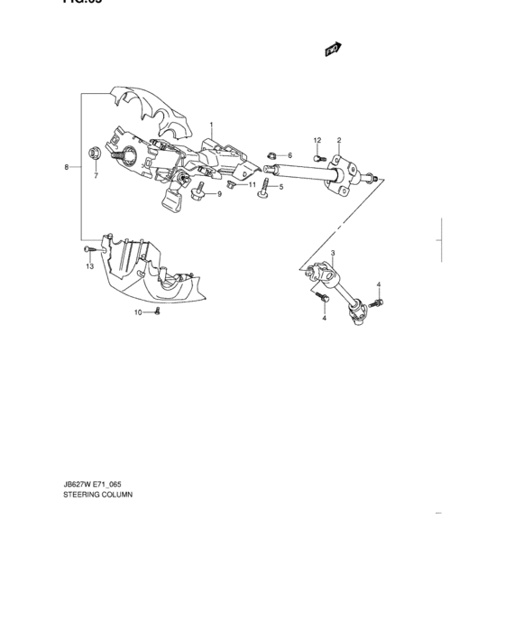 Steering column