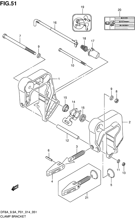 Clamp bracket
