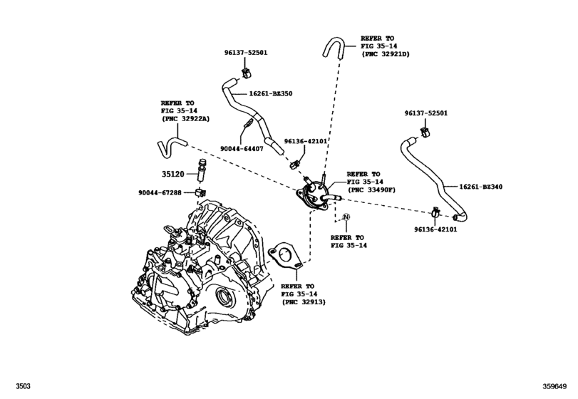 Transmission Case & Oil Pan (Atm)