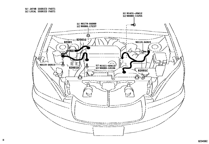 Wiring & Clamp