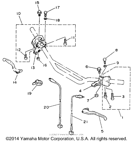Handle switch & lever