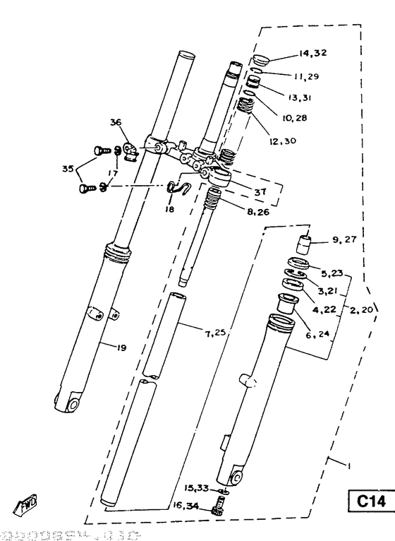 Front fork