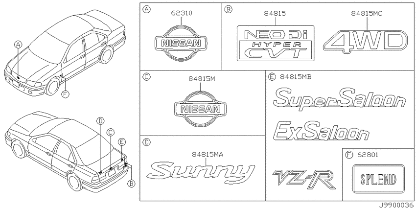 Emblem & name label