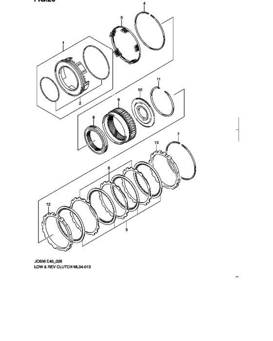 Low & reverse clutch