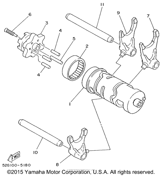 Shift Cam & Fork