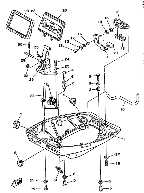 Bottom cowling