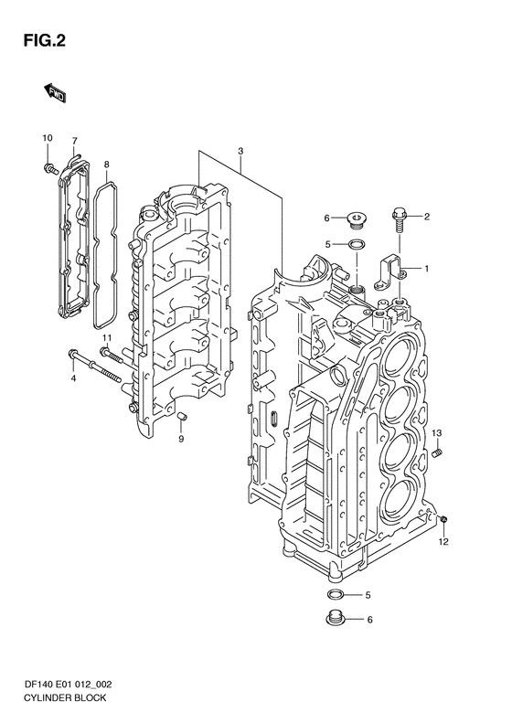 Cylinder block