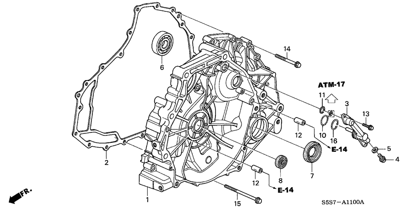 Flywheel case