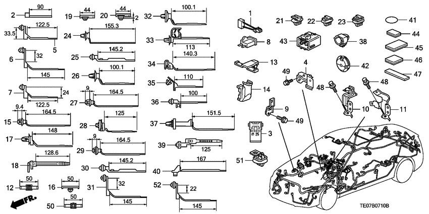Harness band/bracket