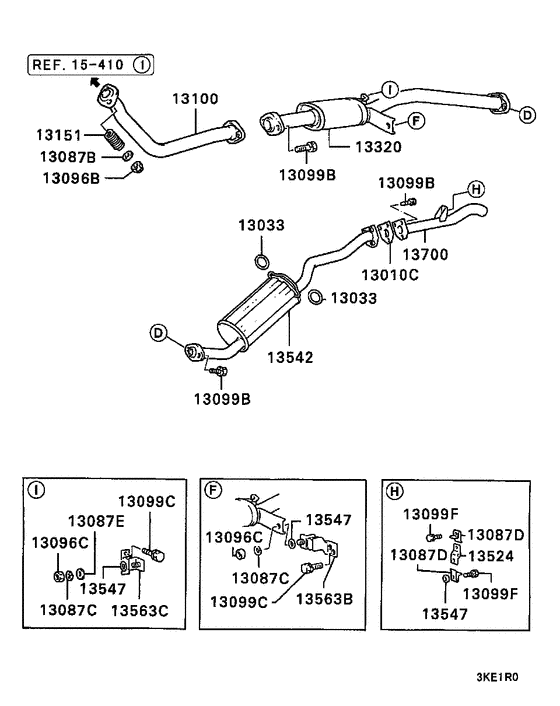 Exhaust pipe & muffler