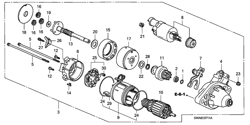 Starter motor