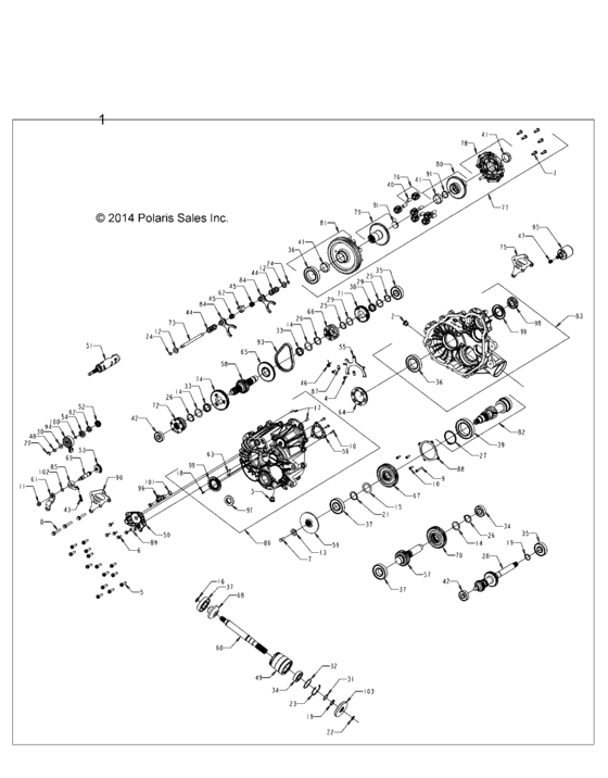 Drive Train, Main Gearcase