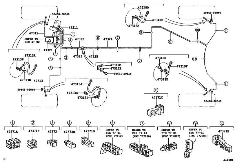 Brake Tube & Clamp
