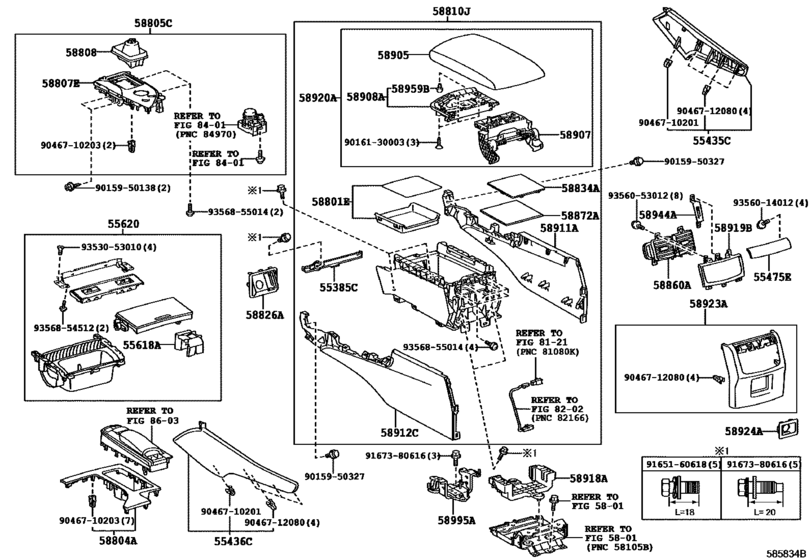 Console Box & Bracket