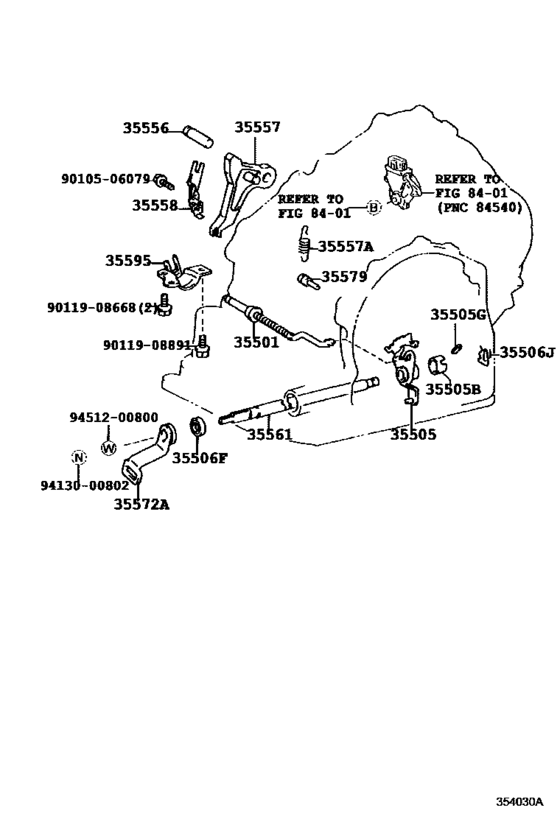 Throttle Link & Valve Lever (Atm)