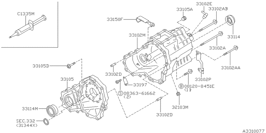 Transfer case