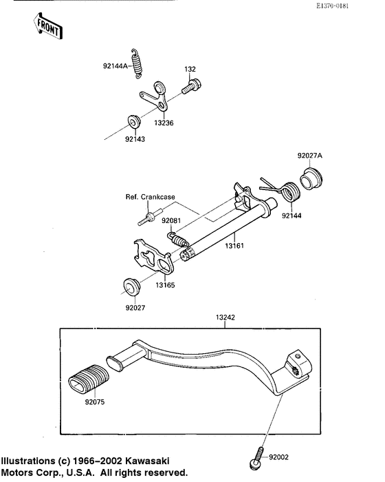 Gear change mechanism